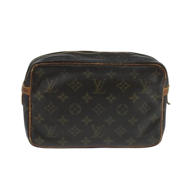 LOUIS VUITTON Monogram Compiegne 23 Clutch Bag M51847 LV Auth 106268 - Picture 2 of 16